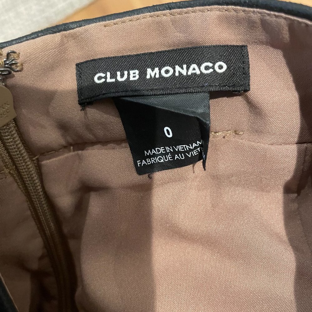 Club Monaco Claudette Camel Pencil Skirt - Picture 3 of 3